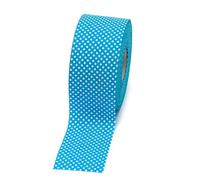 Mopec Bleu 60 mm x 50 m S76.60.70 Ruban ciel à pois blancs