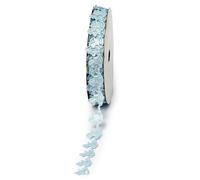 Mopec Bleu S120.03 Ruban hippocampe en satin 15 mm x 23 m, 15 mm x 23 m