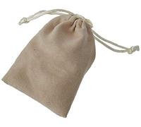 Mopec, ivoire, sachet 7,5 x 10 cm, effet daim, lot de 10, taille unique