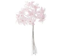 Mopec Lot de 12 Mini Roses en Forme de Bouquet de Fleurs perlées Taille Unique