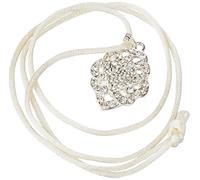 Mopec MA427 Pendentif Moderniste Strass avec Cordon de Soie Métal Multicolore Taille Unique