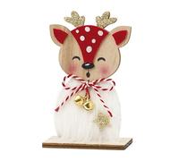 Mopec NW15 Figurine en Bois 15,5 cm Fauve Rouge