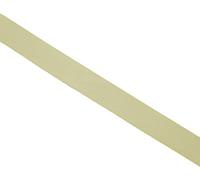 Mopec S90.12.06 Satin ourlé Jaune 12 mm x 50 m Textile Taille unique