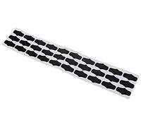 Mopec X300 Ardoise, 4 x 2,2 cm, sachet de 150 étiquettes, multicolore, taille unique