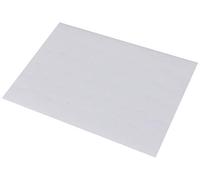Mopec X514 Lot de 5 étiquettes autocollantes blanches carrées Pointes 1 feuille = 54 feuilles Taille unique