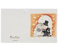 Mopec X94 Carte LIBRITO de Mariage de Pit & Tampico sous Une Pluie de Confetti, Pack de 100 pièces
