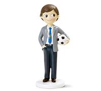 Mopec Y651 Figurine de Communion Enfant avec Balle de Football 47L x 47W x 165H mm