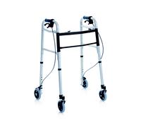 Mopedia Déambulateur pliable RP742 pour personnes âgées et handicapées, 4 roues