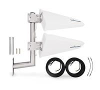 Mophamp Antena MIMO 4G/5G de Alta ganancia 15dBi 698-3800MHz Kit de antena Universal Mejora la conectividad inalámbrica Para amplificadores de señal, enrutadores y módems