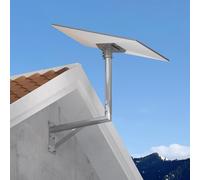 Mophamp Starlink Support Mural V3 Standard Wall Mount Long Gen 3 Fixation Avec Adaptateur de tuyau Réglable à 360°