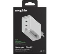 Chargeur secteur MOPHIE 67W GaN USB-C x2 white