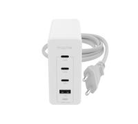 Mophie chargeur secteur GaN 120W USB-C PD Hub - 3x USB-C + 1x USB-A Blanc (prise EU)
