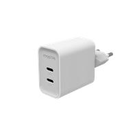 MOPHIE / CHARGEUR SECTEUR GAN / DOUBLE USB-C PD / 45W / BLANC / ROC2026