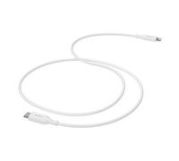 mophie essentials - Câble Lightning - 24 pin USB-C mâle pour Lightning mâle - 3 m - blanc