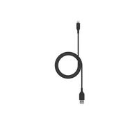 mophie essentials - Câble Lightning - USB mâle pour Lightning mâle - 1 m - noir - USB Power Delivery (12W)