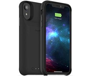 Mophie Juice Pack Access - Coque Batterie Power Bank 2000 mAh Chargeur à Induction pour iPhone XR - Noir
