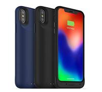 Mophie Juice Pack Air - Coque Batterie Power Bank 1720 mAh Chargeur à Induction pour iPhone X - Bleu