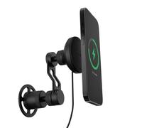 Mophie Snap+ Wireless Charging Vent Mount - MagSafe Compatible, Fast 7.5W Charging, Universal Fit, Adjustable Arm, Secure Twist-Lock, Compatible with iPhone 16, 15, 14, 13 & 12 Series, Black