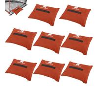 MOPHOEXII Lot de 8 sacs de sable de sport, sacs de sable pour tous les sports pour filets de baseball, buts de football, filets de golf, filets de football, filets de hockey, sacs d'ancrage lestés,