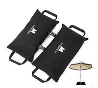 MOPHOEXII Poids de la base de parasol pour patio et porte-parapluie | Lot de 2 sacs de sable de 29,5 kg pour poids, sacs de lestage robustes à remplir pour maintenir les objets vers le bas