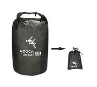 MOPHOEXII Sac étanche - Entièrement submersible 1 ou 3 sacs hermétiques ultra légers - 5 L, 20 L et 50 L - Sacs étanches à couvercle roulé (vert foncé, 20 L)