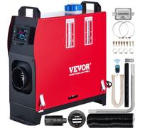 Mophorn Chauffage de Voiture Stationnement 12V 8KW Chauffage diesel Voiture Diesel De Chauffage chauffage camping car diesel avec switch LCD et sortie d'air unique pour les camions de camping-car