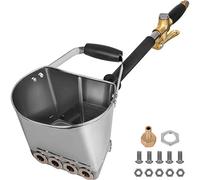 Mophorn Pistolet de pulvérisation de mortier de ciment, machine à plâtrer, sableuse pour peinture murale béton chaux