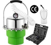 Mophorn Purgeur Liquide de Frein Automatique!!! 5L, Purgeur de Frein Pneumatique en Acier, Purgeur de Frein et d’Embrayage Pression 0-10 Bar, avec Manomètre Précis