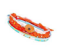 mophrati 1 ensemble Bracelet réglable confortable vague tournesol Bracelet perlé marguerite décorations cadeau créatif pour les femmes, Un style