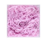 mophrati 1 Pack Lafite Papier Raffia Remplissage Déchiqueté Remplissage Fournitures Pratiques Confettis Gadgets Mariage Pâques Noël, Rose-mauve