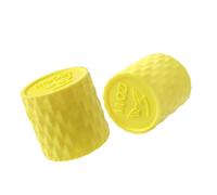 mophrati 1 paire de bouchons de guidon pour vélos de route, barres de montage, extrémités de vélo pour décoration, Jaune