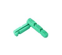 mophrati 1 paire de plaquettes de frein butée roue roues pince d'arrêt tampons bloc professionnels pièces rechange pièces vélos pour remplacer, Vert