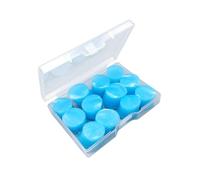 mophrati 12 pièces/ensemble natation plongée étanche bouchon d'oreille avion Concert réutilisable moulable bouchon d'oreille protecteur équipement de sport