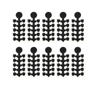 mophrati 20 pièces Crochet Bouchon appât Accessoires de pêche pour Spinner Changement pivotant matériel Roulant Plate-Forme vis Robuste Sport raccords, 100pcs Bouchon