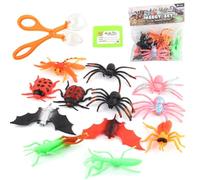 mophrati 26 pièces Kit d'explorateur extérieur modèle d'insecte Jouets de Camping Gilet Attraper Ensemble Jouets d'aventure Science Capture Outil éducatif