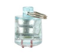 mophrati 2PCS Piège Lumière Cylindrique Léger Attirant Poisson Lampe Fermé Conception Exposés Contact Carpe Serpent Tête Poisson-Chat, Lumière Bleue