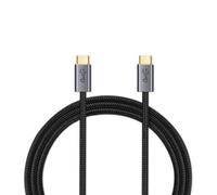 mophrati 3 en 1 mâle à mâle Type-c câble de données en Alliage d'aluminium Portable 20 Gbps USB 3.2 projecteur Cordon convertisseur Accessoires, 1m