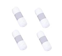 mophrati 4x tricot fil tricot fournitures écharpe coloré mélangé douceur bricolage accessoire gain de place ménage intérieur couture Crochet, Blanc