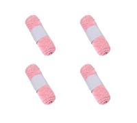 mophrati 4x tricot fil tricot fournitures écharpe coloré mélangé douceur bricolage accessoire gain de place ménage intérieur couture Crochet, Rose clair