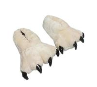 mophrati Accueil Chaussures Chaussons Restez au chaud et à l'aise à l'intérieur Chaussons pelucheux pour enfants Chaussons pour enfants Chaussons pour garçons et femmes, blanc