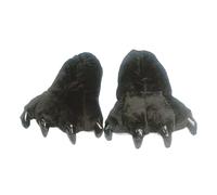 mophrati Accueil Chaussures Chaussons Restez au chaud et à l'aise à l'intérieur Chaussons pelucheux pour enfants Chaussons pour enfants Chaussons pour garçons et femmes, noir