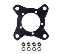 mophrati Adaptateur de pédalier de Moteur vélo électrique en Alliage d'aluminium Accessoires d'adaptateur lavables Professionnels avec vis Montage, 4 Trous 104BCD