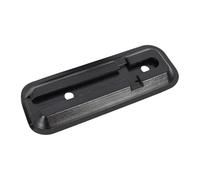mophrati Ailerons de Surf pour Planche de, ailerons de Surf arrière, Accessoires pour Planche de Longboard, de Glisse, Accessoires pour de Paddle, de de, Noir, Fente pour aileron 21x7.8cm