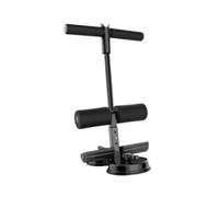 mophrati Appareil à abdominaux Portable et Polyvalent avec élastique de résistance, ventouses réglables, Barre d'abdominaux et Support de Sol pour Le renforcement des