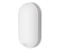 mophrati Applique murale Triple étanche pour l'extérieur, technologie d'induction intelligente, capteur de lumière en PVC, étanche à l'humidité, capteur humain, lumière blanche