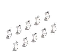 mophrati Assortiment de broches de Support murales, 10 pièces/ensemble, pour armoire cuisine, bureau, salon, chambre à coucher, étagère bibliothèque