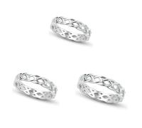 mophrati Bague polyvalente en argent Sterling 925 pour femmes, élégante et Chic, classique, empilable, Simple, en alliage, nouvelle bague pour femmes, Numéro 4, 8