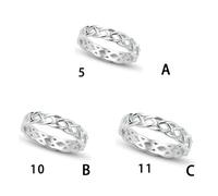 mophrati Bague polyvalente en argent Sterling 925 pour femmes, élégante et Chic, classique, empilable, Simple, en alliage, nouvelle bague pour femmes, N ° 3, 5