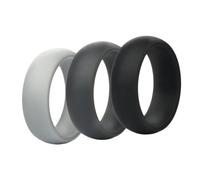 mophrati Bagues de mariage en silicone, bijoux fantaisie. Alliances en silicone, idéales pour les modes de vie actifs, le sport, le vélo, la natation. Élastiques caoutchouc.