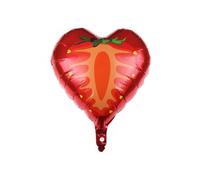 mophrati Ballons de mariage confettis fête montage 18 pouces papier d'aluminium fournitures de vacances sécurité créative ballon de mariage, Fraise